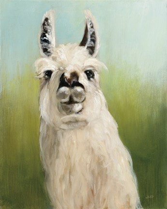 Framed Whos Your Llama I Print