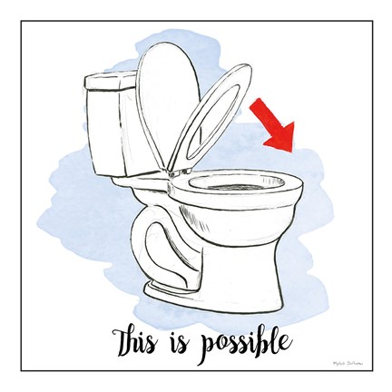 Framed Home Improvement VI with Color Scrip Print