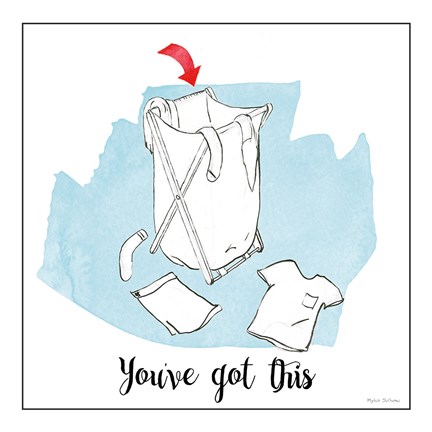 Framed Home Improvement II with Color Script Print