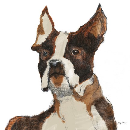 Framed Ulysses Watercolor Print