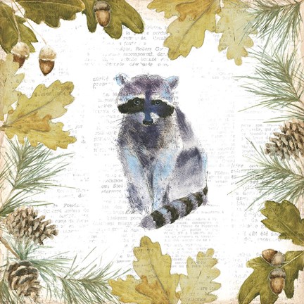 Framed Into the Woods VIII Print