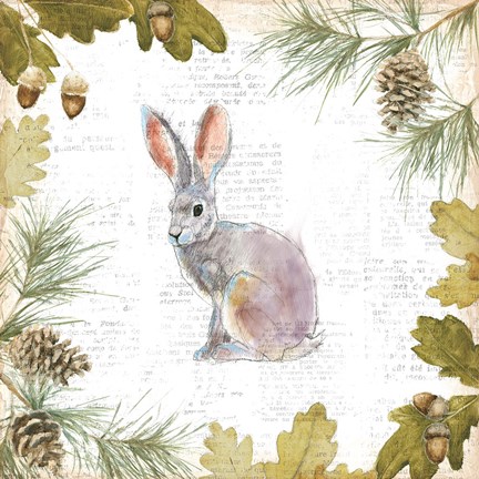 Framed Into the Woods I Print