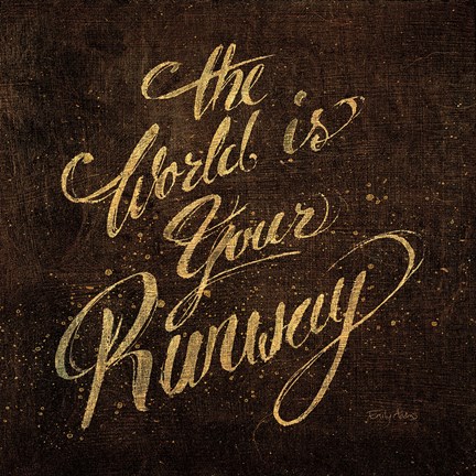 Framed Shoe Fetish Quotes IV Dark Print