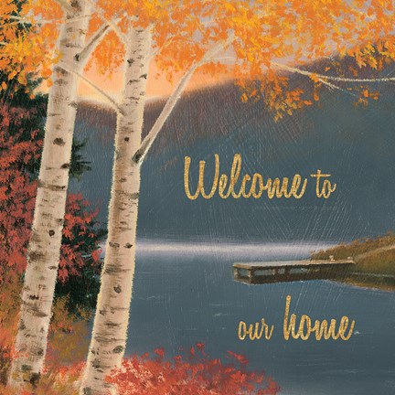 Framed Quiet Evening III Print