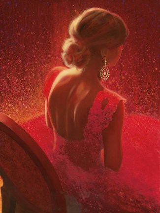 Framed Before the Opera Print