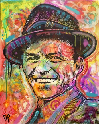 Framed Frank Sinatra II Print
