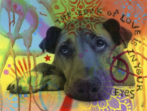 Framed Look of Love Print