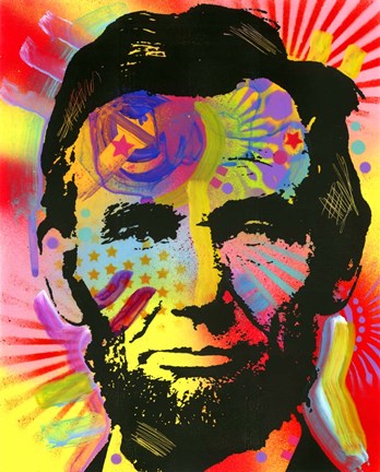 Framed Abraham Lincoln III Print