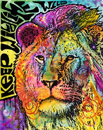 Framed Keep the Wildlife Wild Print