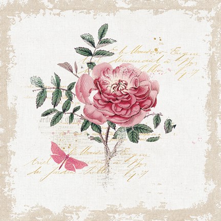 Framed French Romance I Print