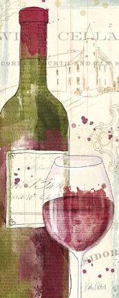 Framed Chateau Winery IV Print