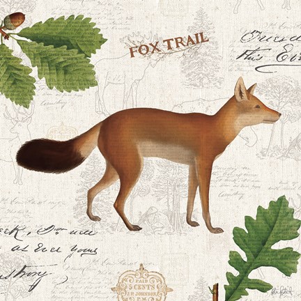 Framed Lodge Collage VI Print