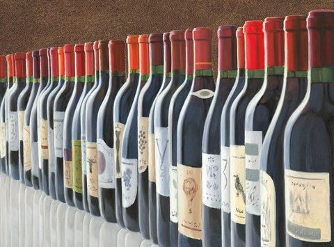 Framed Splendid Reds Print