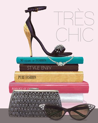 Framed Paris Style III Print