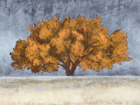 Framed Golden Oak Print
