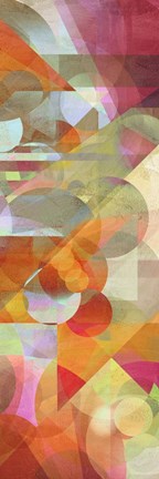 Framed Colorfall II Print