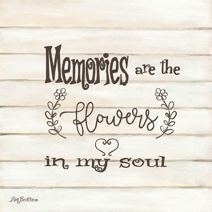 Framed Memories Print