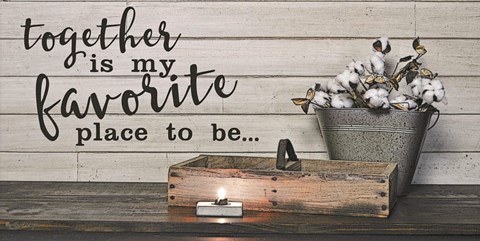 Framed Together Print