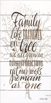 Framed Family Print