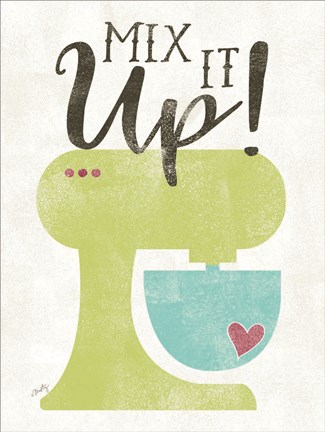 Framed Mix It Up Print