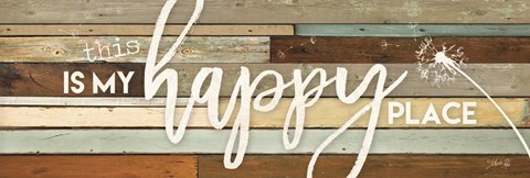 Framed This is My Happy Place Print