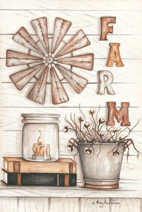 Framed Farm Print
