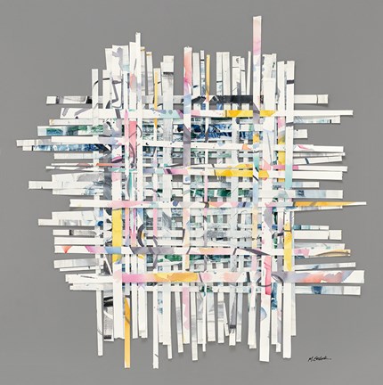 Framed New Morning on Gray Print