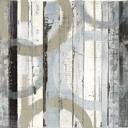 Framed Neutral Zephyr I Print