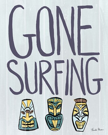 Framed Make Waves II Print