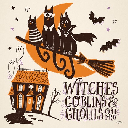 Framed Spooktacular II Print