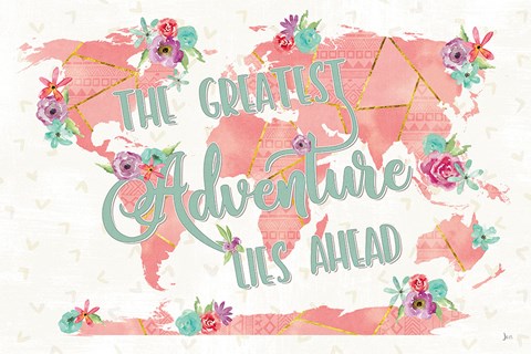 Framed Floral Aspect II Print