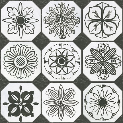 Framed Patterns of the Amazon XX Print