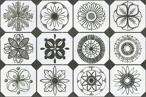 Framed Patterns of the Amazon XVII Print