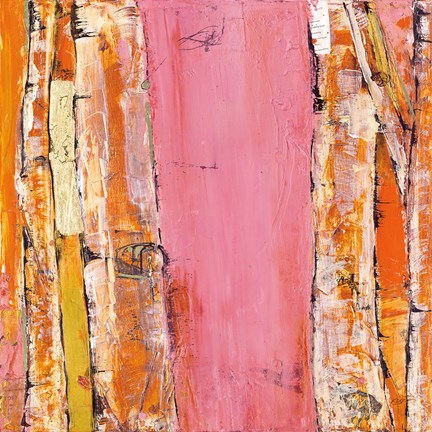 Framed Where the Sun Sleeps II Light Print