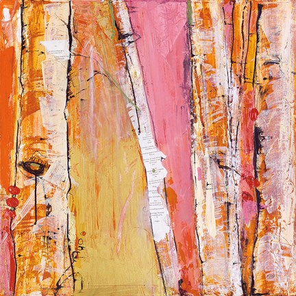 Framed Where the Sun Sleeps I Light Print