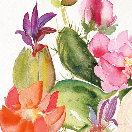 Framed Desert Rose II Print