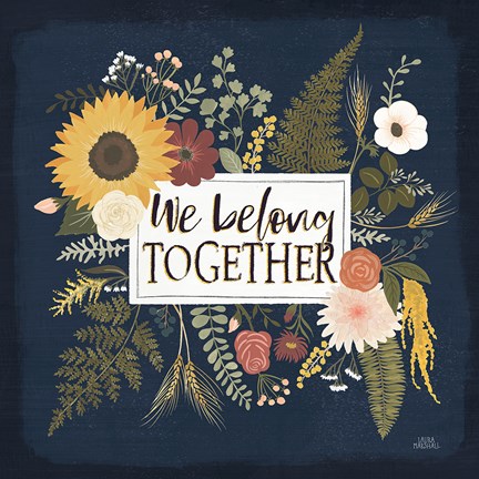 Framed Autumn Romance IV Print