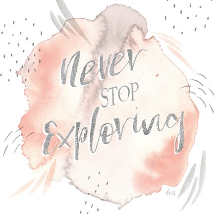 Framed Wonderful World VIII Print