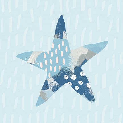 Framed Coastal Cool II Print