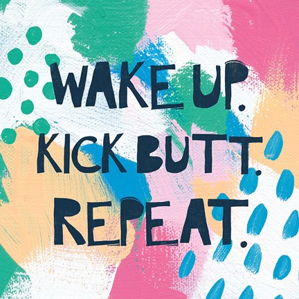 Framed Bright Inspiration IV Print