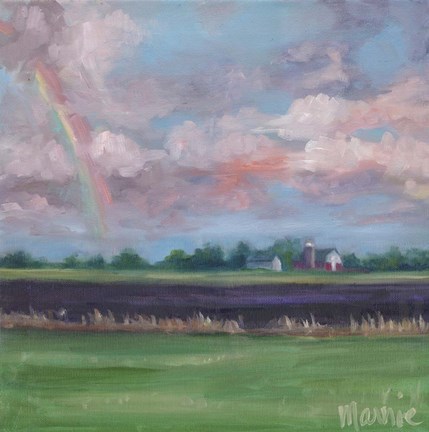 Framed Frink Farm Print