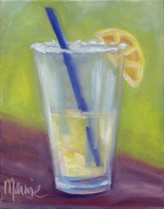 Framed Half full Print