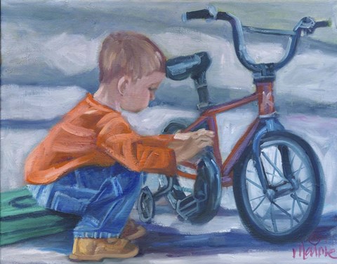 Framed Like Father Like Son Print