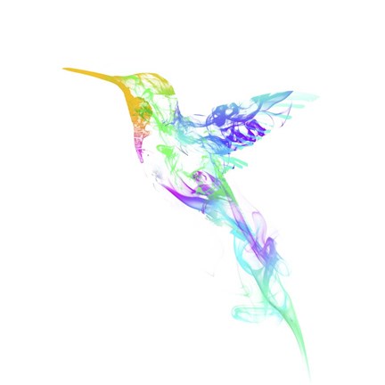 Framed Strange Smoke Print