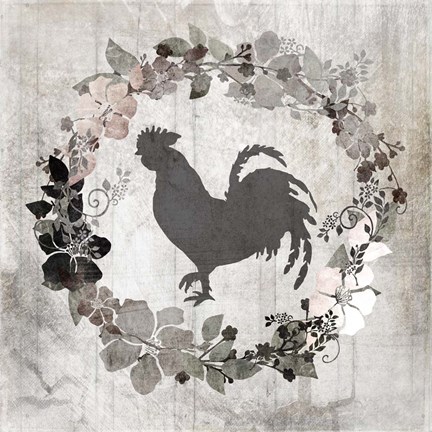 Framed Down On The Farm V6 Print