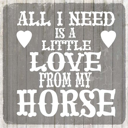 Framed Gypsy Horse Collection Surface Pattern V4 3 Print