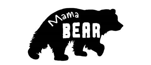 Framed Mama Bear Print