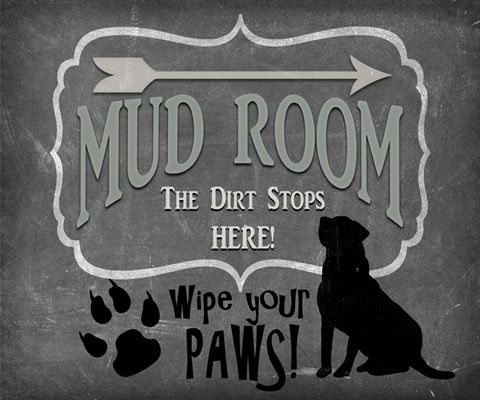 Framed Mudroom 8 Print