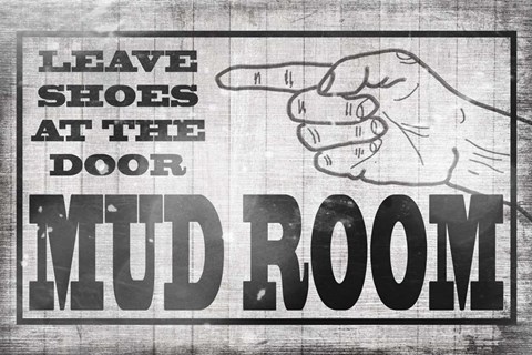 Framed Mudroom 35 Print