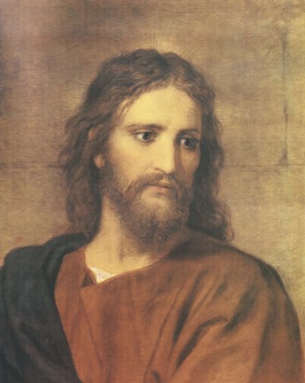 Framed Christ At Thirty Three Print